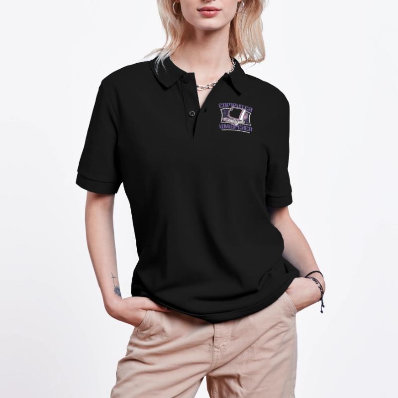 Computer Whisperer Admin IT-Betrieb Administrator Stanley/Stella Unisex Bio-Poloshirt PREPSTER
