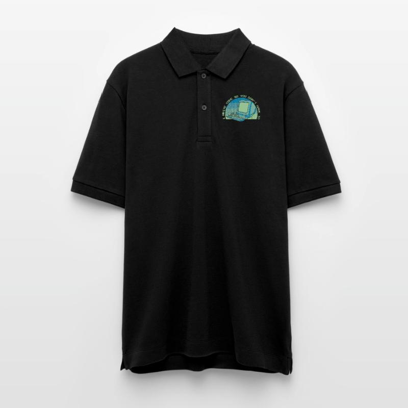 I Write Code So You Don't Have To Developer Stanley/Stella Unisex Organic Polo Shirt PREPSTER