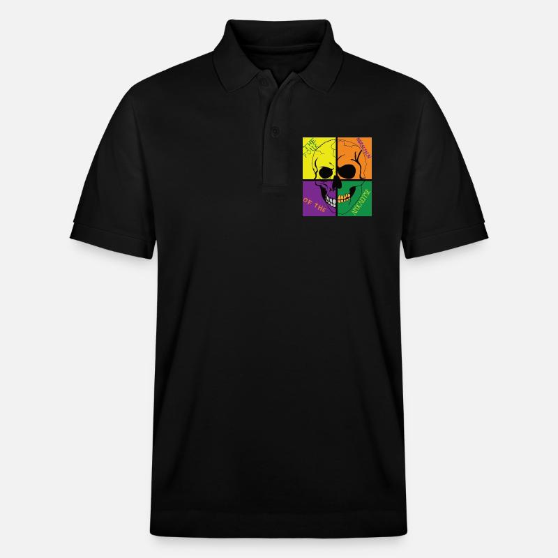 Schädel der Apocalypse - Stanley/Stella Unisex Bio-Poloshirt PREPSTER - Schwarz
