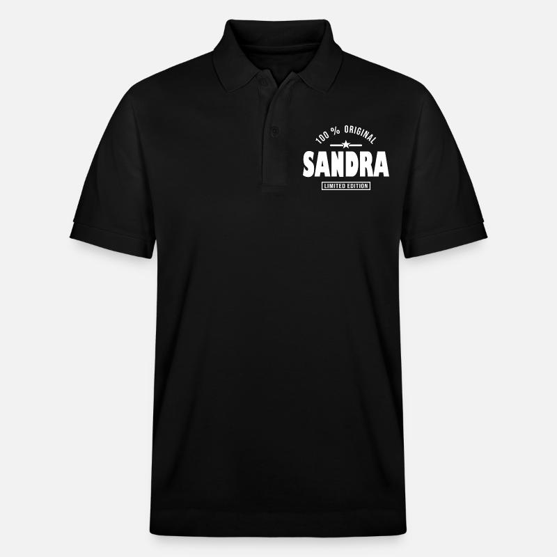 Sandra, sandra - Polo PREPSTER bio Stanley/Stella Unisexe - noir