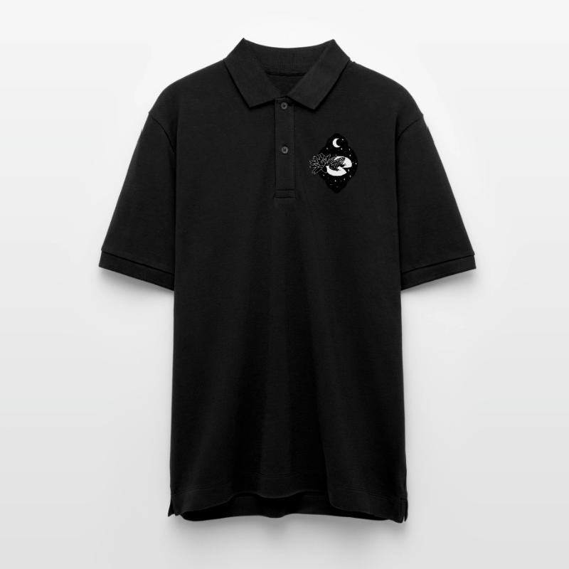 Toad, tadpole, tree frog, frog breeder, frog Stanley/Stella Unisex Organic Polo Shirt PREPSTER