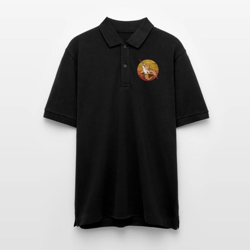 Fuchshörnchen Grauhörnchen Squirrel Eichhörnchen Stanley/Stella Unisex Bio-Poloshirt PREPSTER