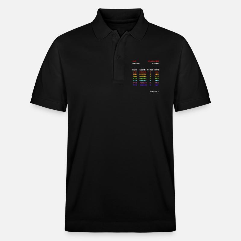 Hoher Punktestand - Stanley/Stella Unisex Bio-Poloshirt PREPSTER - Schwarz