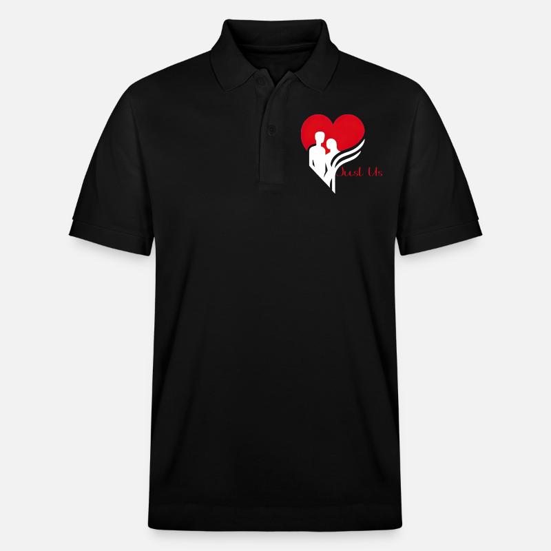 Love Emblem Unity - Stanley/Stella Unisex Bio-Poloshirt PREPSTER - Schwarz