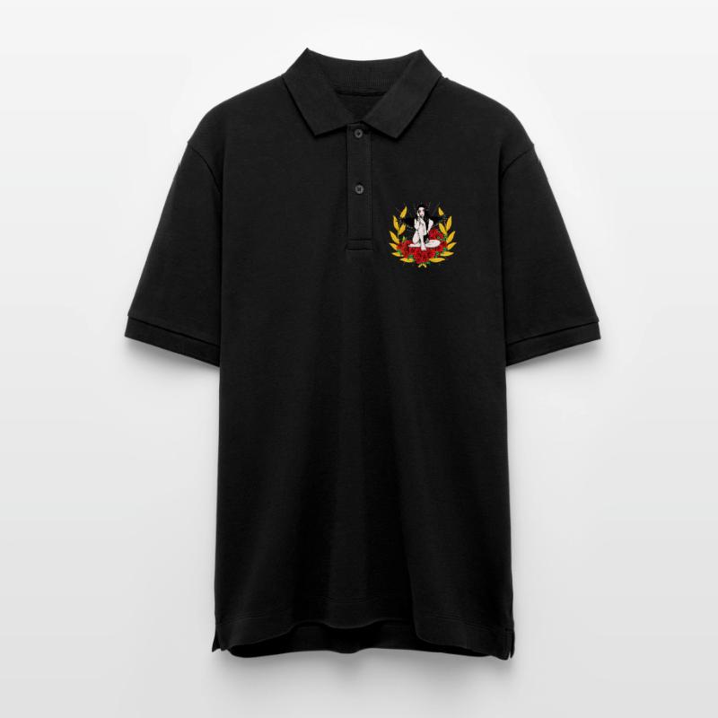 Devilish Devil Woman Satan's Roast Devil Stanley/Stella Unisex Organic Polo Shirt PREPSTER