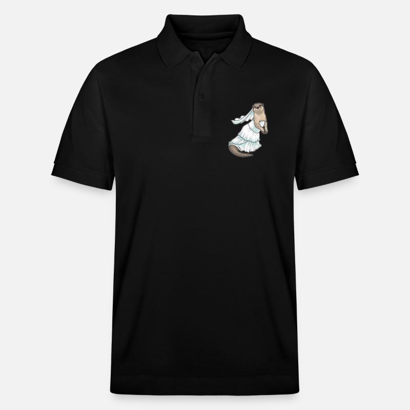 Robe de mariée Otter - Polo PREPSTER bio Stanley/Stella Unisexe - noir