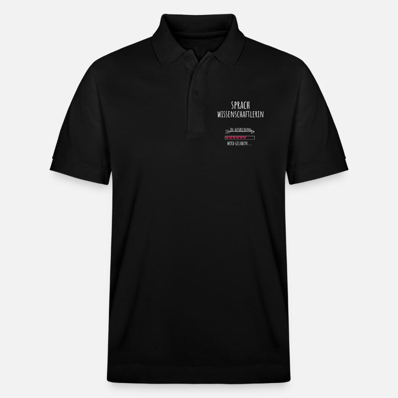 Sprachwissenschaftlerin Sprachwissenschaft Studium - Stanley/Stella Unisex Bio-Poloshirt PREPSTER - Schwarz