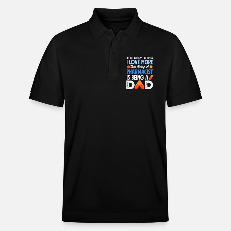 Apotheker Pharmazeutisch-technischer - Stanley/Stella Unisex Bio-Poloshirt PREPSTER - Schwarz