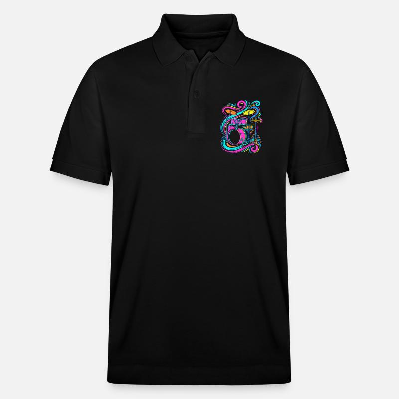 percussion - Polo PREPSTER bio Stanley/Stella Unisexe - noir