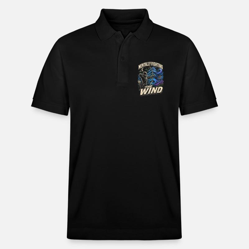 Archer à l’arc - Polo PREPSTER bio Stanley/Stella Unisexe - noir