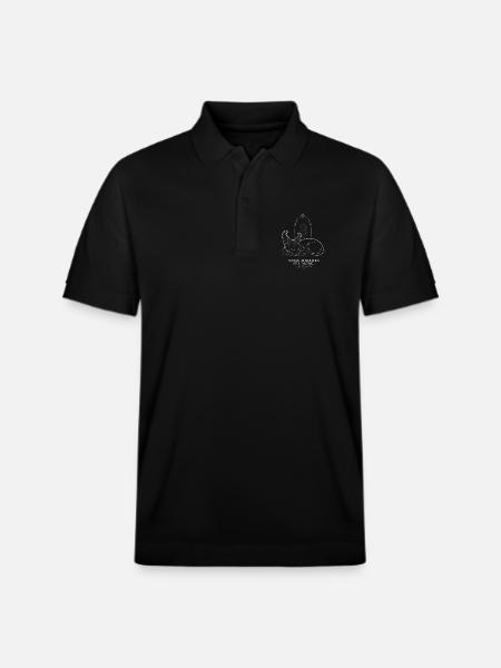 Elf Sphynx – Mirror Legend - Stanley/Stella Unisex Organic Polo Shirt PREPSTER - black