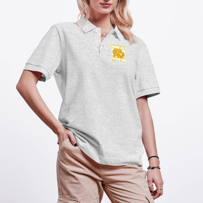 Boule de banane Python Papa Python Serpent Banane Polo PREPSTER bio Stanley/Stella Unisexe