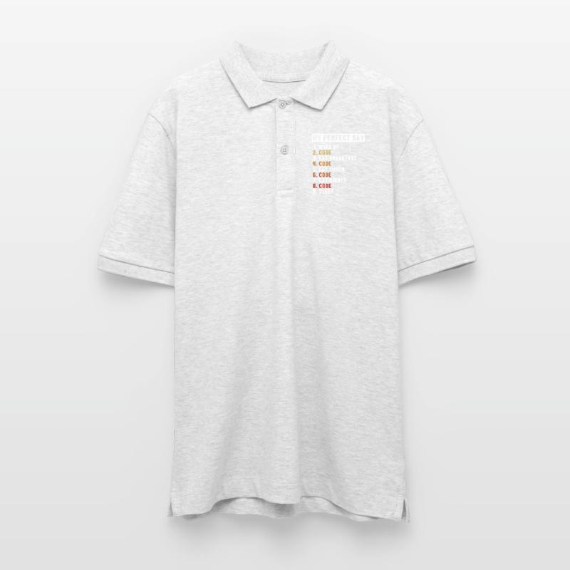 Coding Perfect Day Developer Software Engineer Stanley/Stella Unisex Organic Polo Shirt PREPSTER