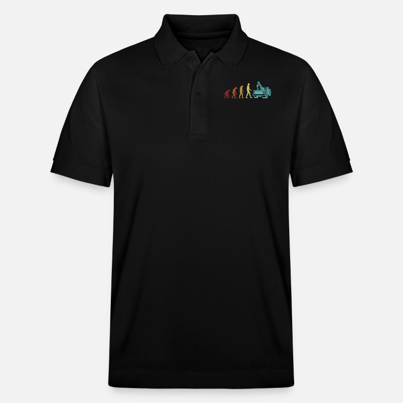 Conducteur de dépanneuse Evolution Evolution - Polo PREPSTER bio Stanley/Stella Unisexe - noir