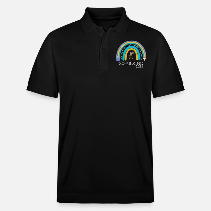 Rentrée scolaire 2024 - Polo PREPSTER bio Stanley/Stella Unisexe - noir
