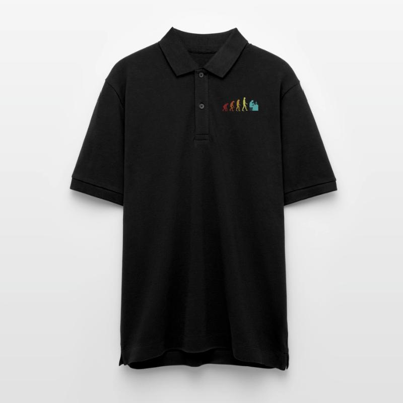 Forensics Evolution Psychology Science Forensic Stanley/Stella Unisex Organic Polo Shirt PREPSTER