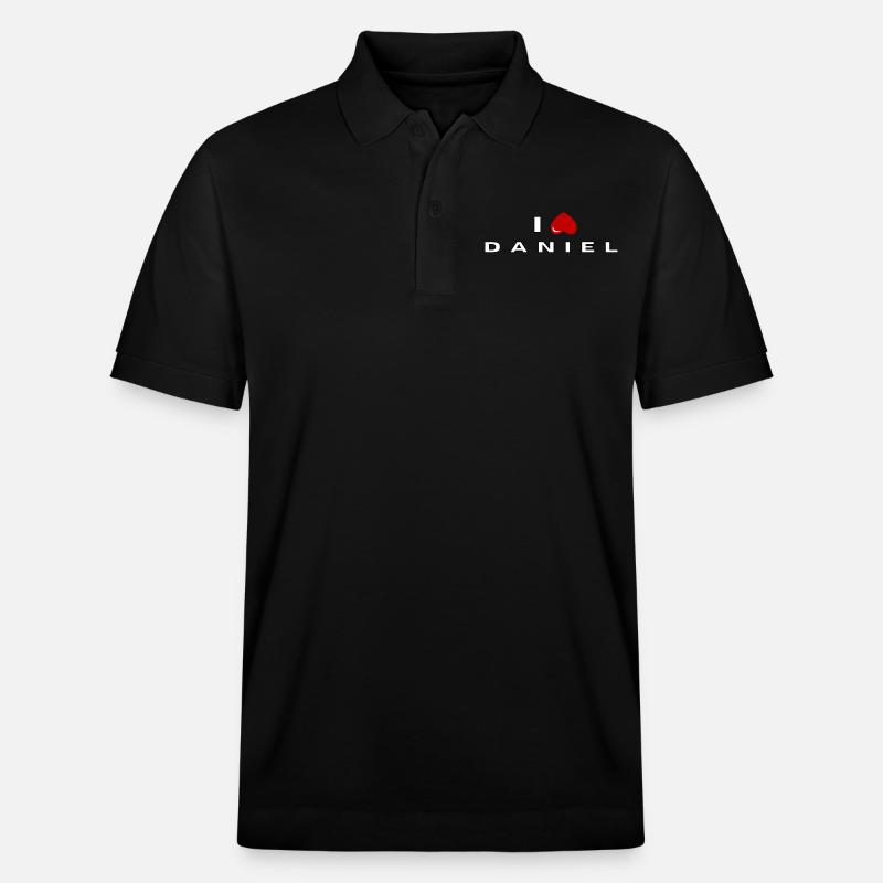 Je déteste Daniel - Polo PREPSTER bio Stanley/Stella Unisexe - noir