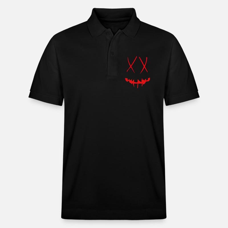 Dark Smile - Stanley/Stella Unisex Bio-Poloshirt PREPSTER - Schwarz