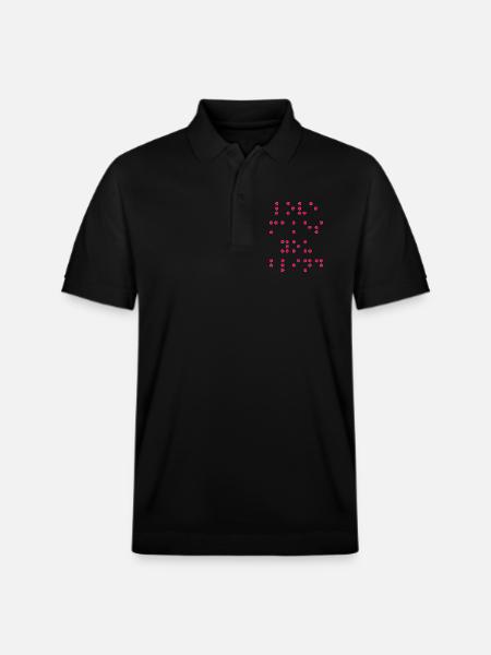 Love_makes_you-- - Stanley/Stella Unisex Bio-Poloshirt PREPSTER - Schwarz