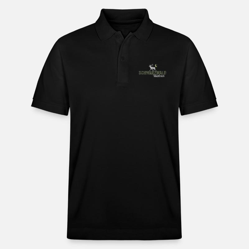 Schwarzwald Flüsterer - Stanley/Stella Unisex Bio-Poloshirt PREPSTER - Schwarz