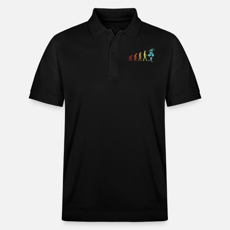 Triathlon Evolution Triathlet Training Profi - Stanley/Stella Unisex Bio-Poloshirt PREPSTER - Schwarz