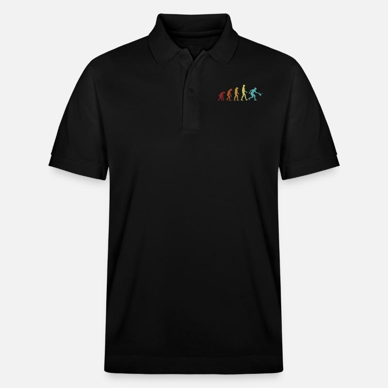 Pickleball Evolution Pickleball Pro Pickleball - Stanley/Stella Unisex Organic Polo Shirt PREPSTER - black