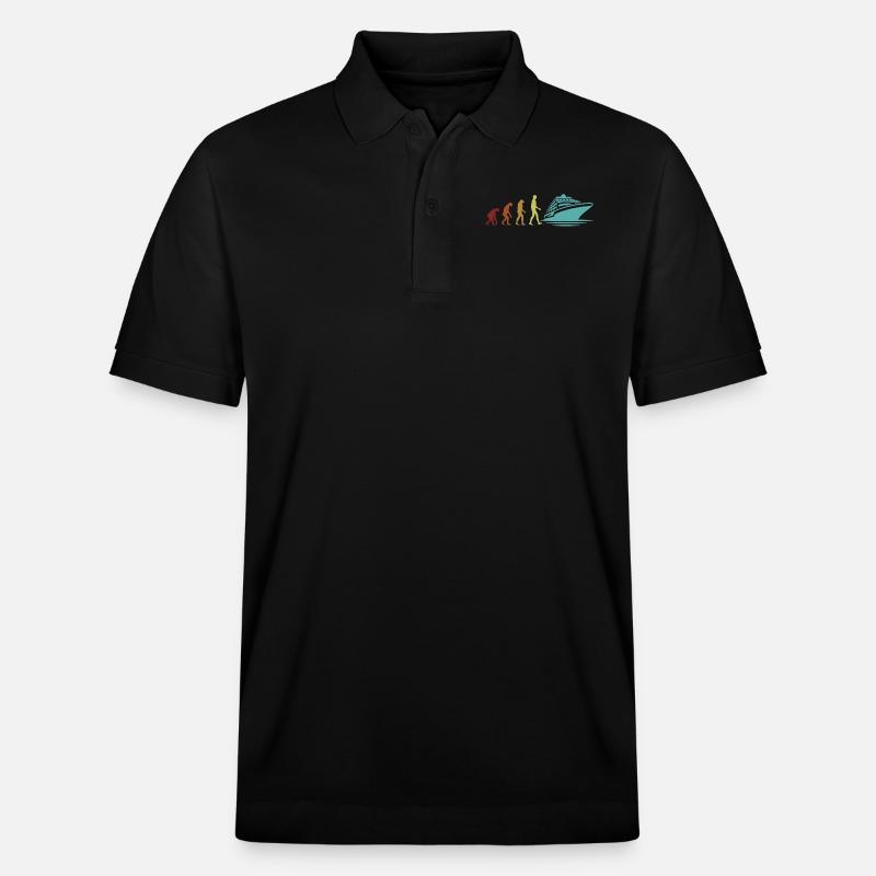 Croisière Vacances Evolution Croisière Croisière - Polo PREPSTER bio Stanley/Stella Unisexe - noir