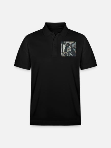 Focus - Streetfight - Stanley/Stella Unisex Organic Polo Shirt PREPSTER - black