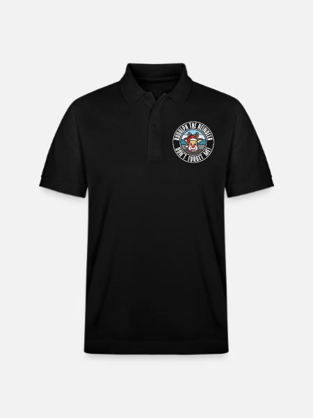 Rudolph - Stanley/Stella Unisex Organic Polo Shirt PREPSTER - black