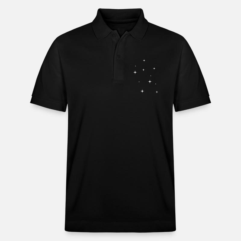 Sterne - Stanley/Stella Unisex Bio-Poloshirt PREPSTER - Schwarz