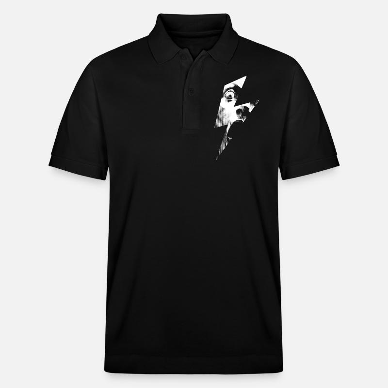 Aufgeblitzt - Stanley/Stella Unisex Bio-Poloshirt PREPSTER - Schwarz