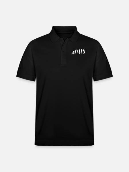 Guitar evolution Evolution Gitarre - Stanley/Stella Unisex Bio-Poloshirt PREPSTER - Schwarz