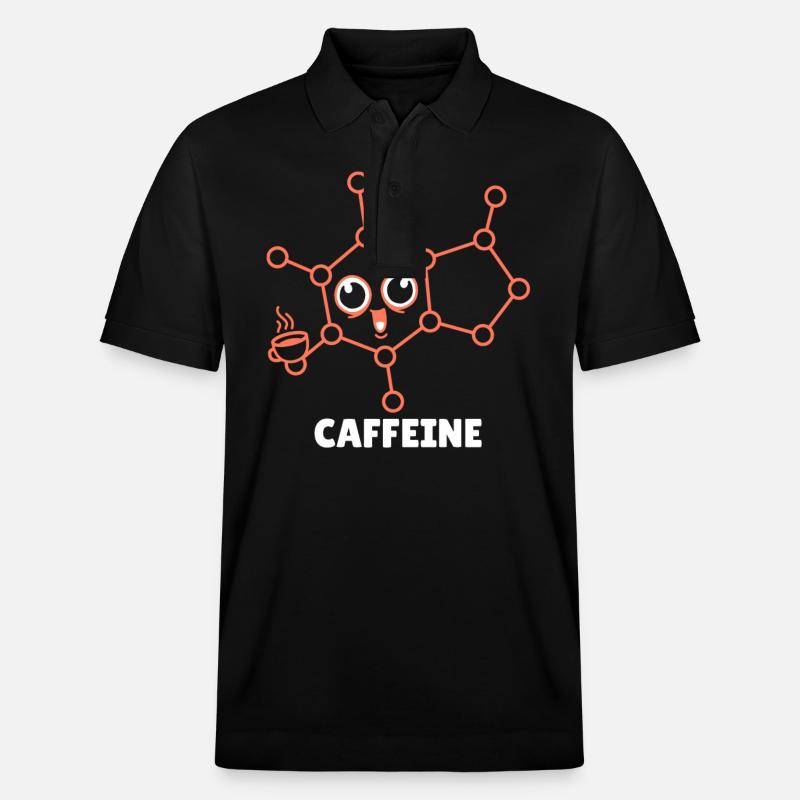 Chimiste Chimie Science Atome Molécule - Polo PREPSTER bio Stanley/Stella Unisexe - noir