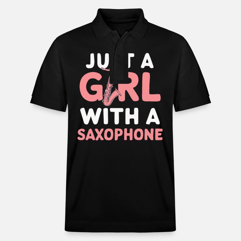 Saxophone Saxophone - Polo PREPSTER bio Stanley/Stella Unisexe - noir