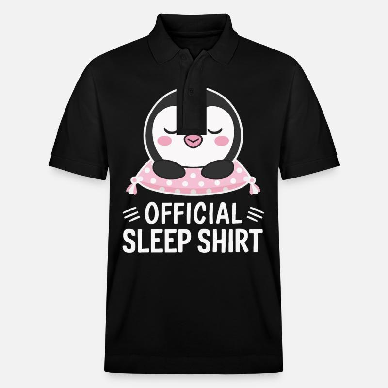 Pingouin Pingouin Animal - Polo PREPSTER bio Stanley/Stella Unisexe - noir