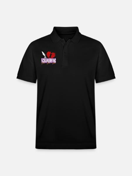 I Love Scrapbooking - Stanley/Stella Unisex Organic Polo Shirt PREPSTER - black