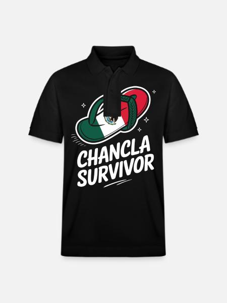 Mexico Mexico Mexican Spanish - Stanley/Stella Unisex Organic Polo Shirt PREPSTER - black