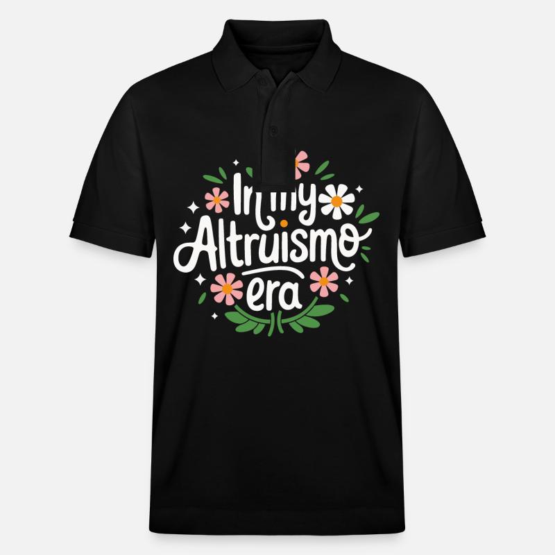 Altruisme Don désintéressé Donner d’école - Polo PREPSTER bio Stanley/Stella Unisexe - noir