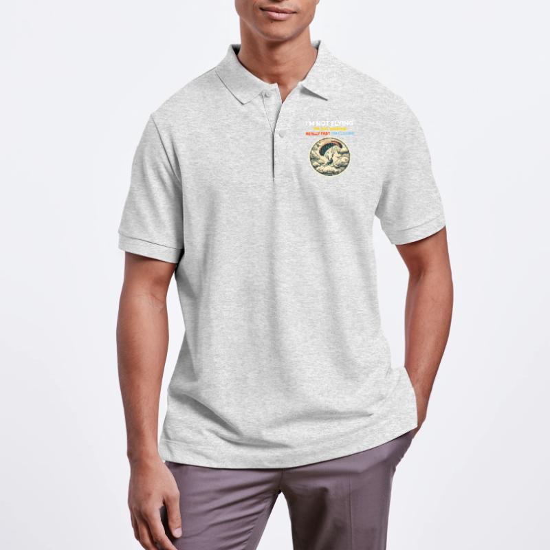 Paramotor Pilot Paramotoring Powered Paraglider Stanley/Stella Unisex Organic Polo Shirt PREPSTER