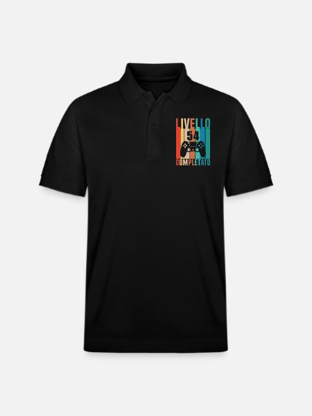 Stufe 54 - Stanley/Stella Unisex Bio-Poloshirt PREPSTER - Schwarz
