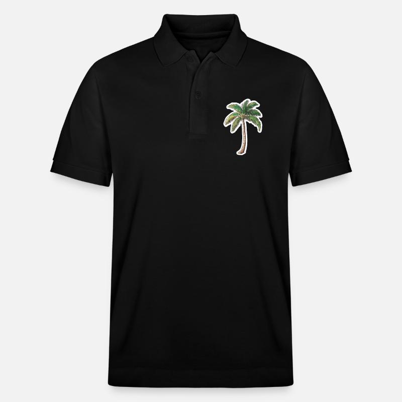 Palme - Stanley/Stella Unisex Bio-Poloshirt PREPSTER - Schwarz