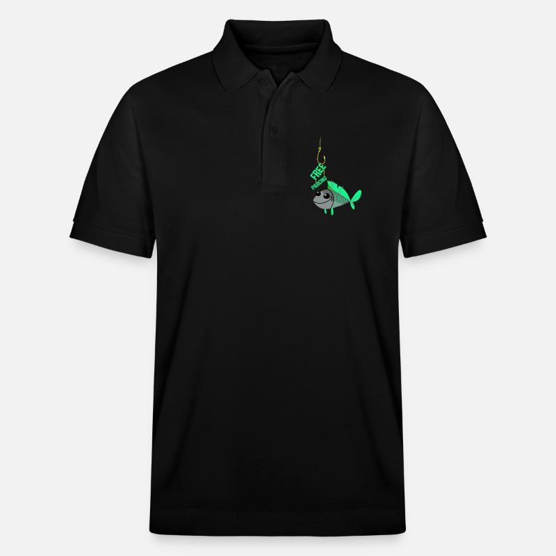 Piercing gratuit - Polo PREPSTER bio Stanley/Stella Unisexe - noir
