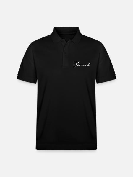 Fernweh weiß - Stanley/Stella Unisex Bio-Poloshirt PREPSTER - Schwarz