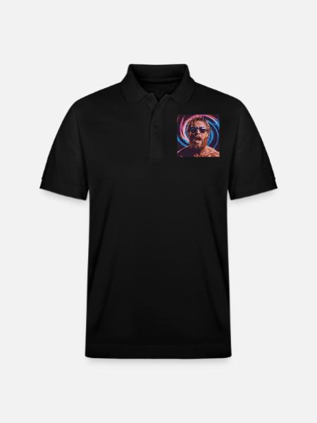 Trippin - Stanley/Stella Unisex Organic Polo Shirt PREPSTER - black