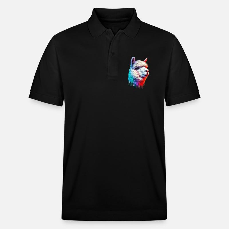 Alpaga - Polo PREPSTER bio Stanley/Stella Unisexe - noir