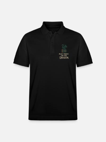 Booktok Fantasy Bookish Humour Cadeau pour - Polo PREPSTER bio Stanley/Stella Unisexe - noir