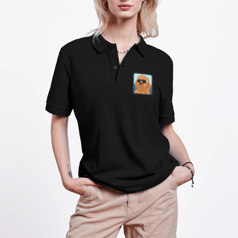 Cavapoo Hunde Hundebesitzer Cavoodle Geschenk Stanley/Stella Unisex Bio-Poloshirt PREPSTER