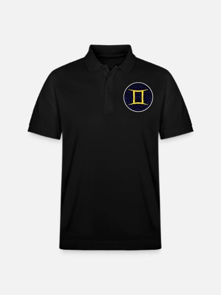 Gemini - Stanley/Stella Unisex Bio-Poloshirt PREPSTER - Schwarz
