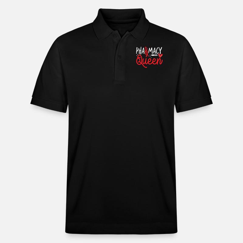 Pharmacy Tech Technician - Stanley/Stella Unisex Bio-Poloshirt PREPSTER - Schwarz