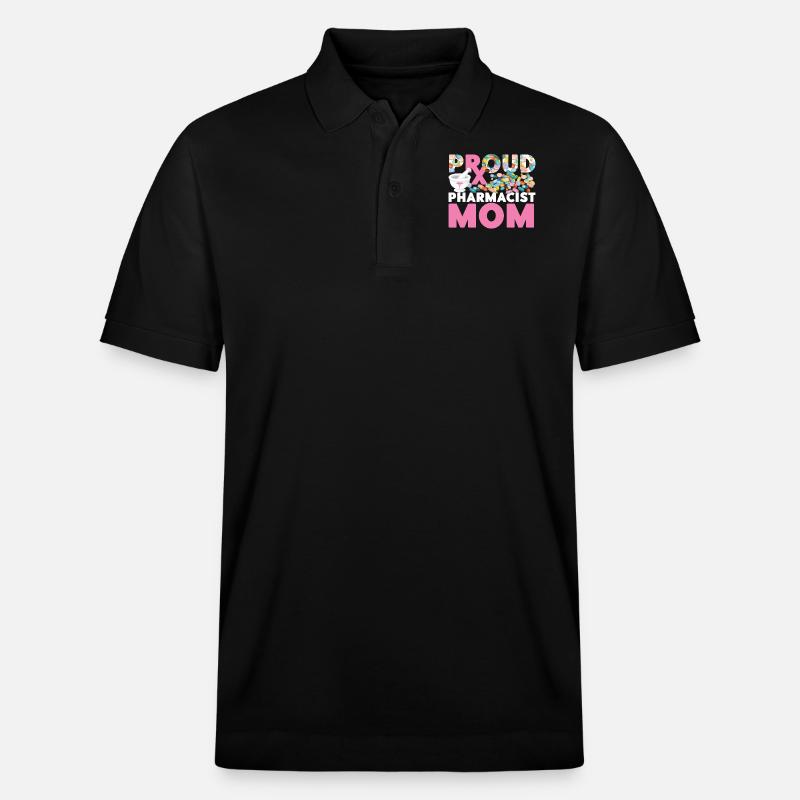 Pharmacy Tech Technician - Stanley/Stella Unisex Bio-Poloshirt PREPSTER - Schwarz